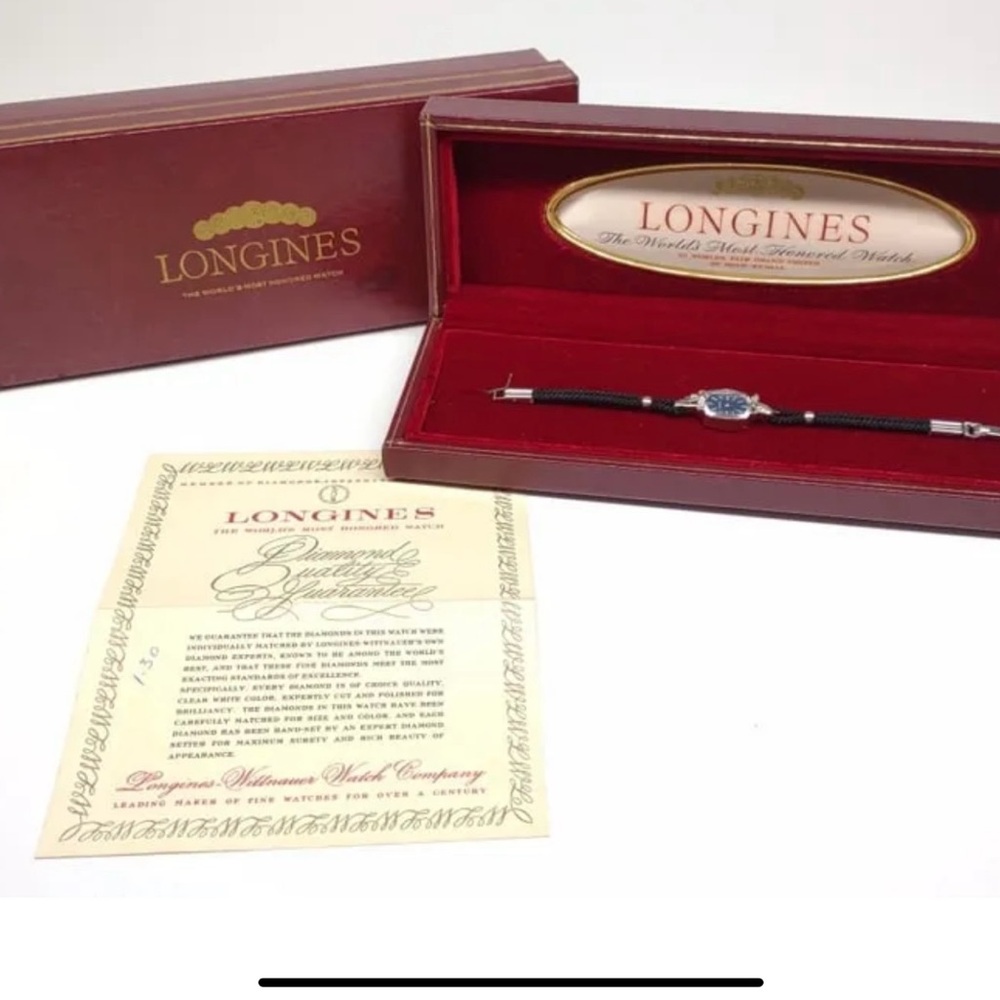 EUC- Authentic Longines-Wittnauer ladies’ wristwatch, circa 1960s–1970s.